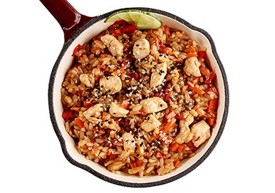 Заказать Рис с курицей Рис с курицей